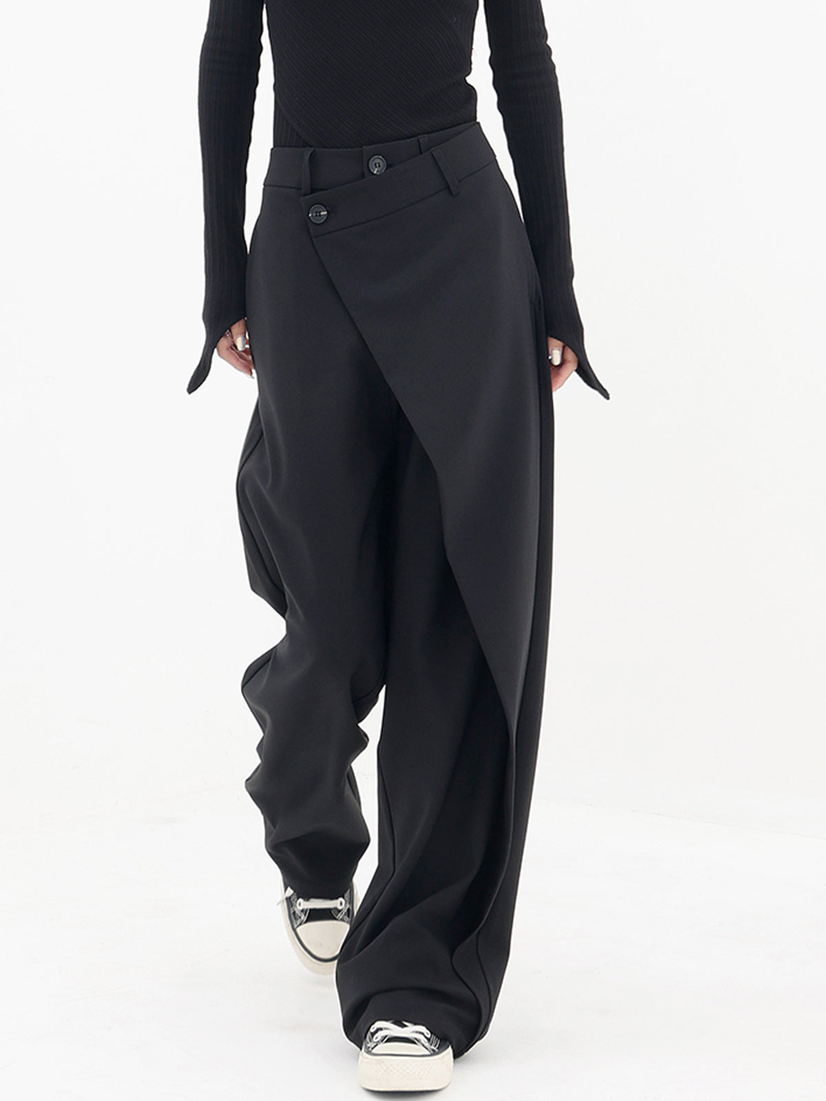Thalia – Einseitig geschnittene Baggy-Hose