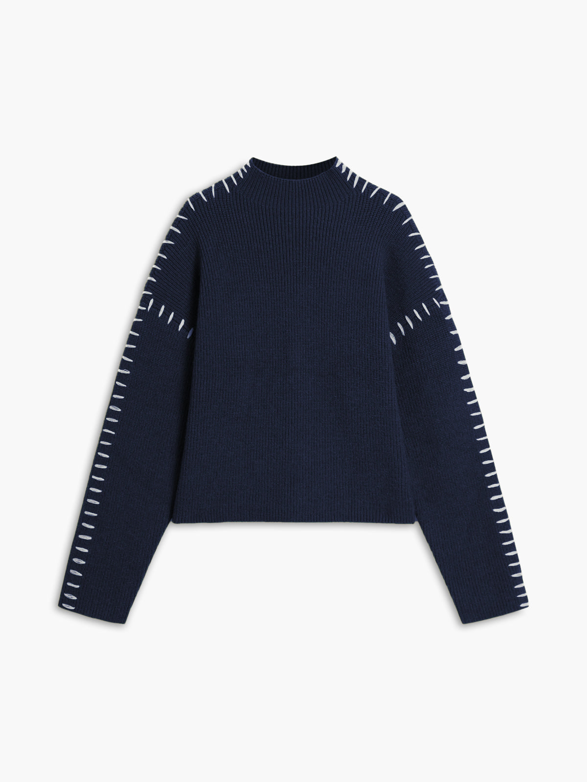 Theresa – Lässiger, lockerer Rollkragenpullover