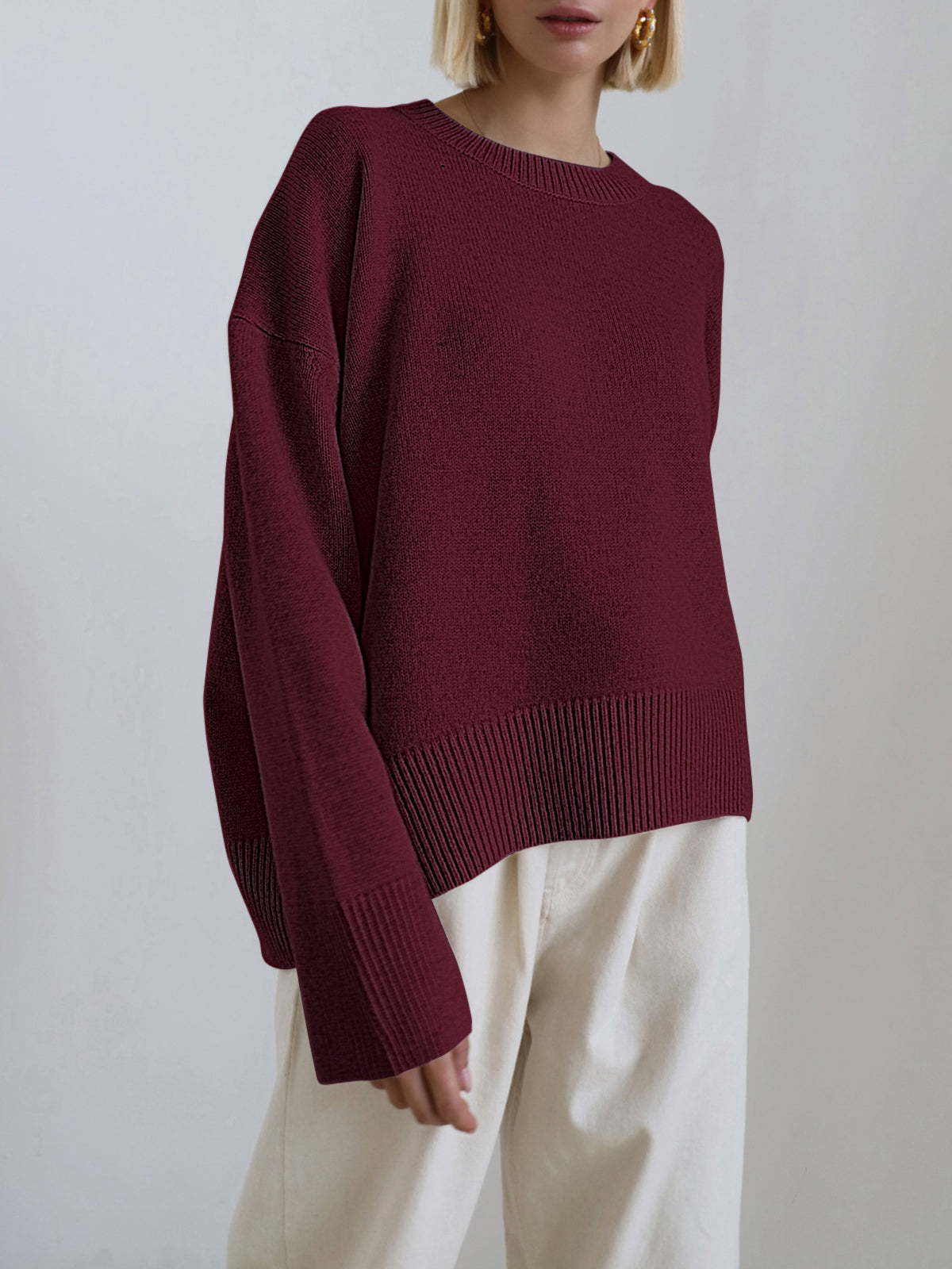 Amara – Große Pullover „Zuckerwatte“