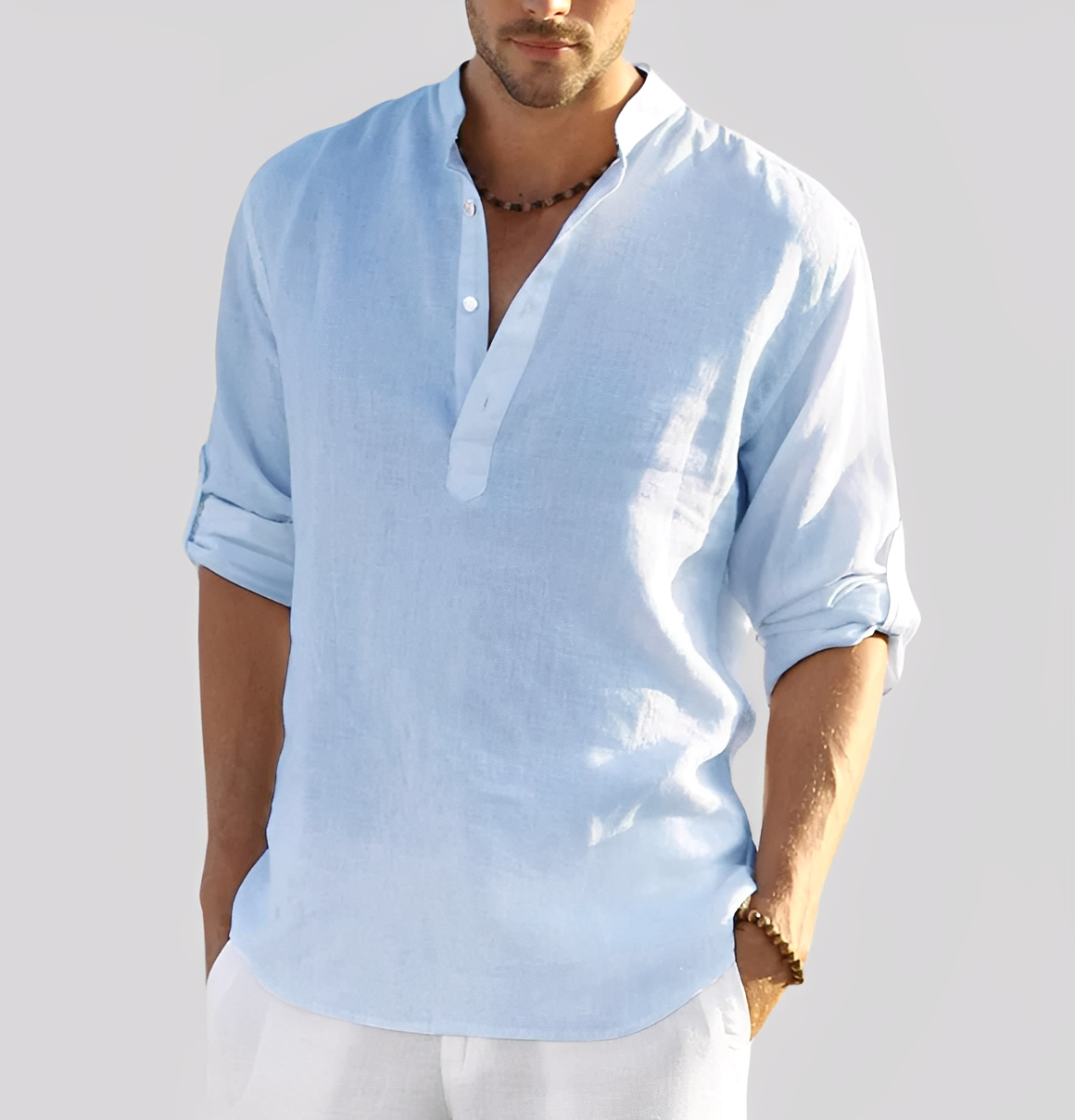 Adriano – Chemise en lin pour homme