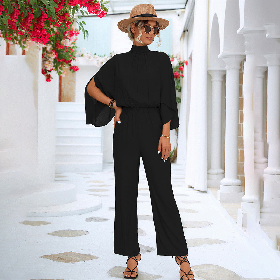 Arielle - Trendiger Sommer-Jumpsuit mit Schlitz für Damen