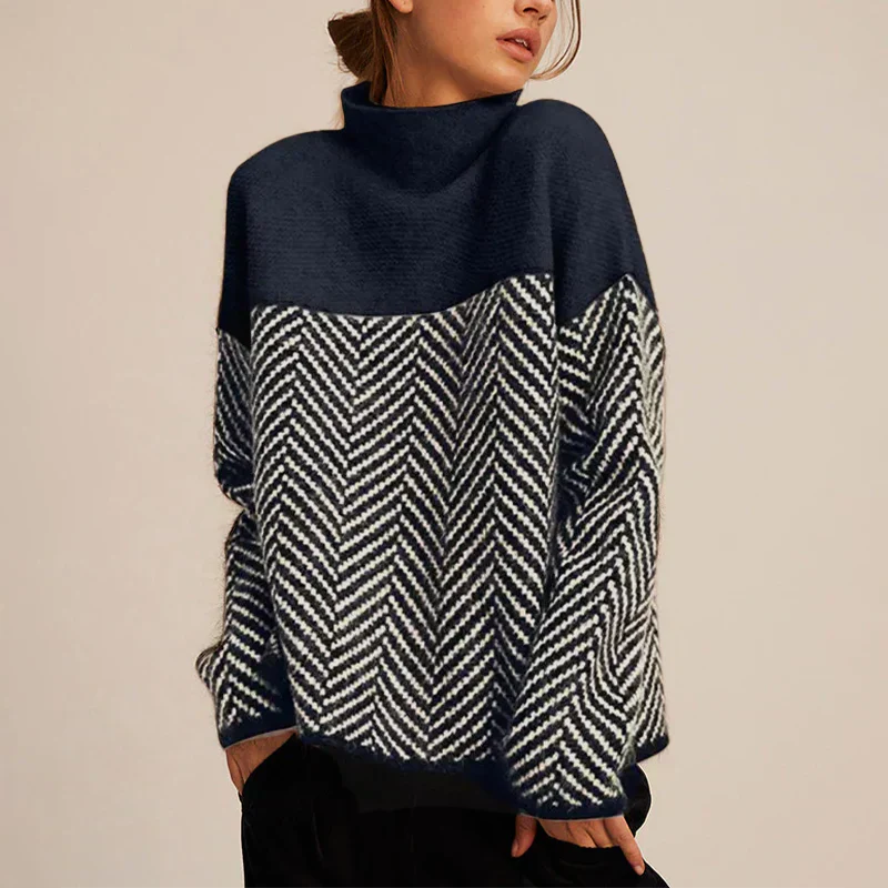 Yancy - Schicker, dicker gestrickter Damenpullover