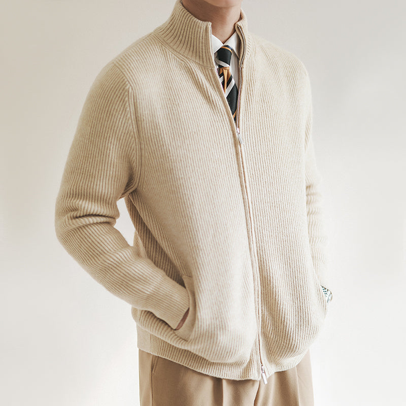 Theo – Bequeme Männer-Strickjacke
