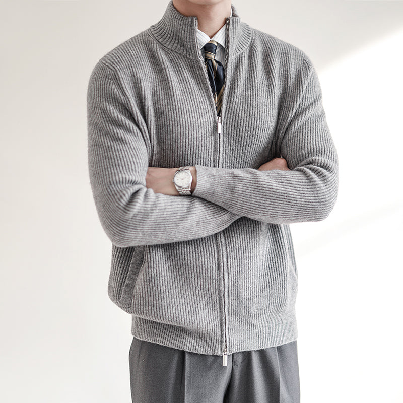 Theo – Bequeme Männer-Strickjacke