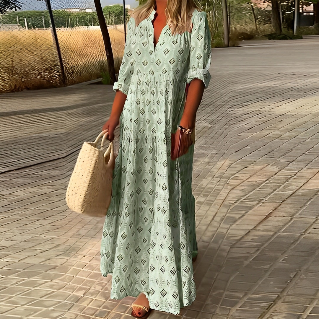 Octavia - Boho-Kleid im Vintage-Stil für Damen