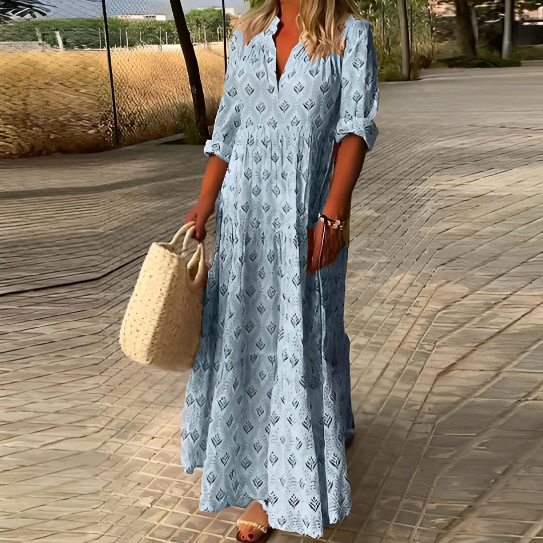 Octavia - Boho-Kleid im Vintage-Stil für Damen