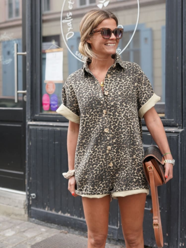 Elysia - Mini Cheetah Overall Schick und Stilvoll