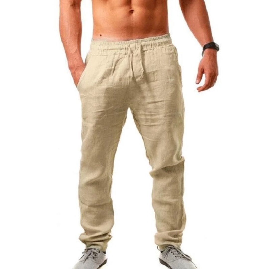 Beckendorf - Leichte Herren-Leinenhose