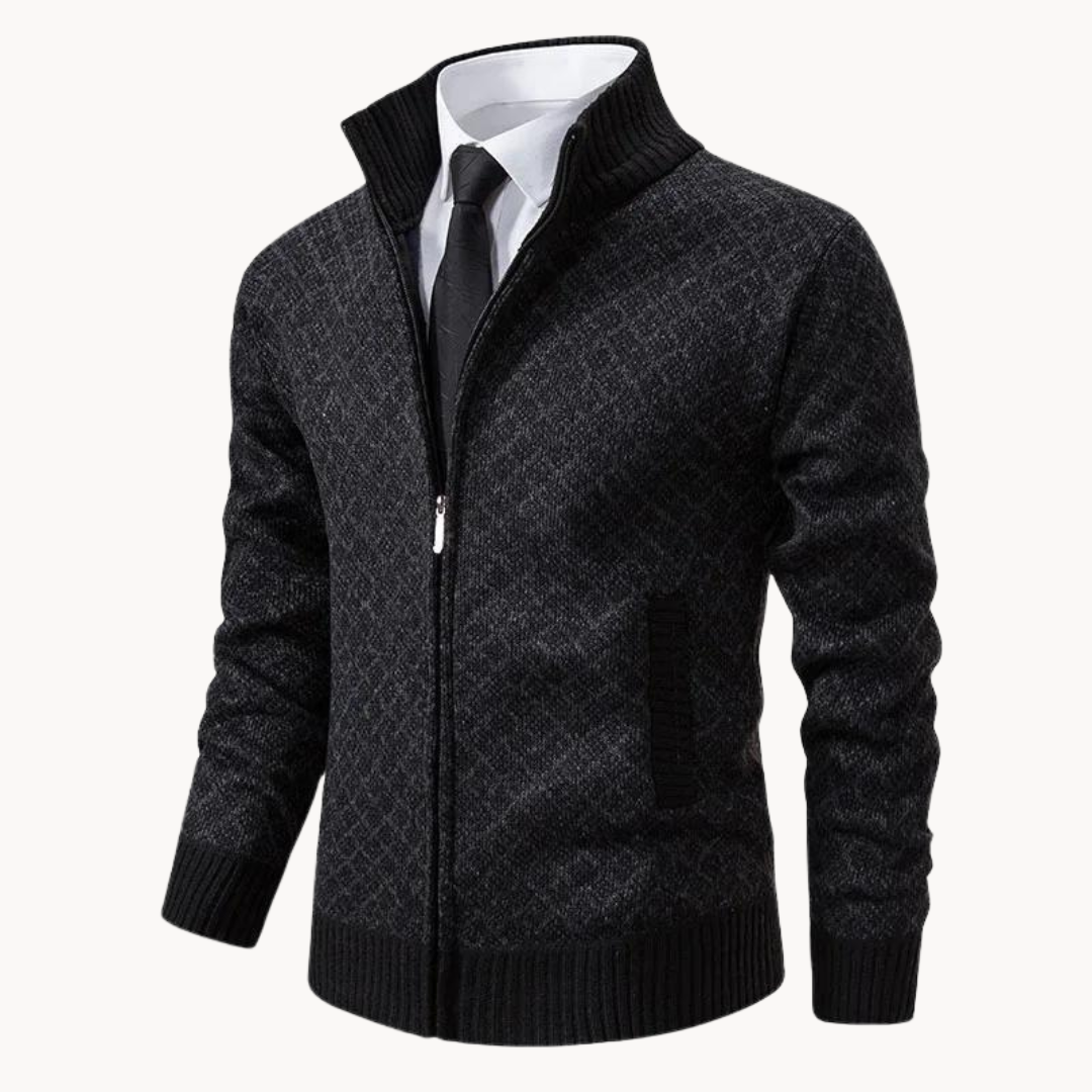 Julien – Rollkragen Jacquard Pullover