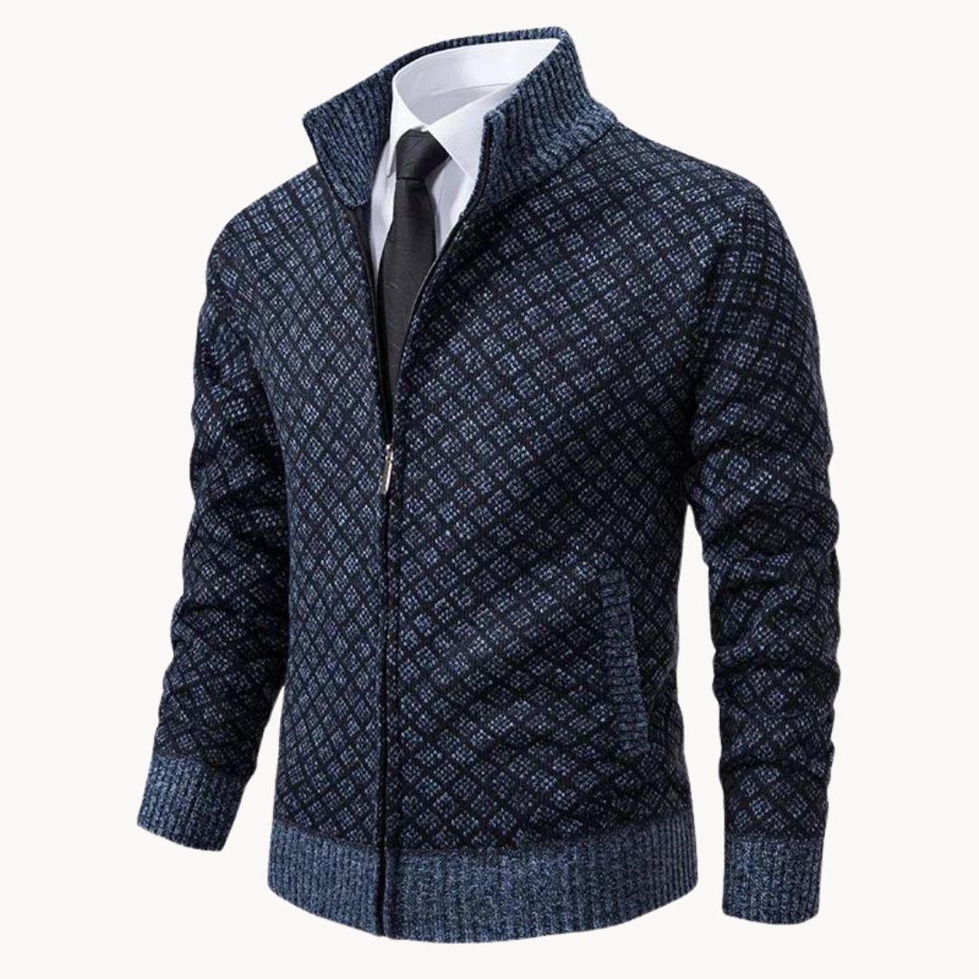 Julien – Rollkragen Jacquard Pullover