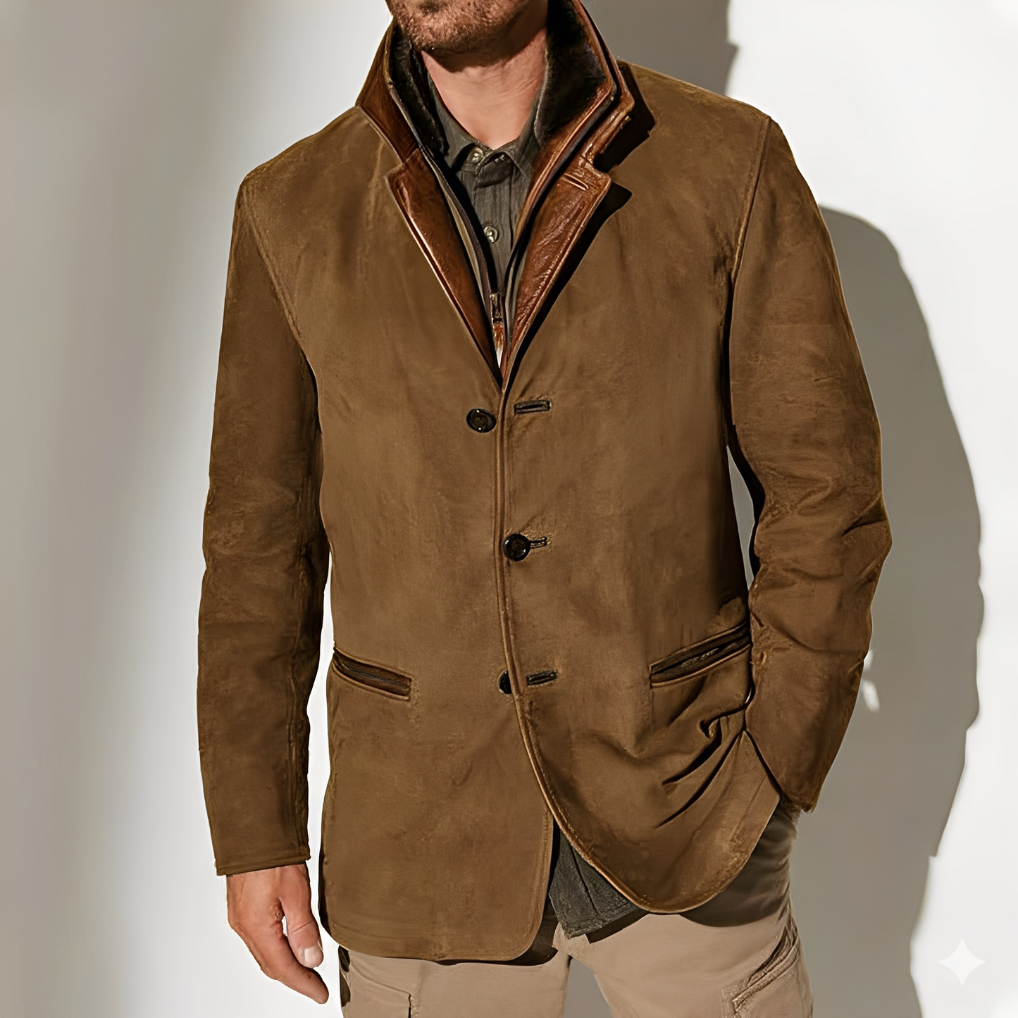Durward - Männerjacke im traditionellen Stil mit Taschen