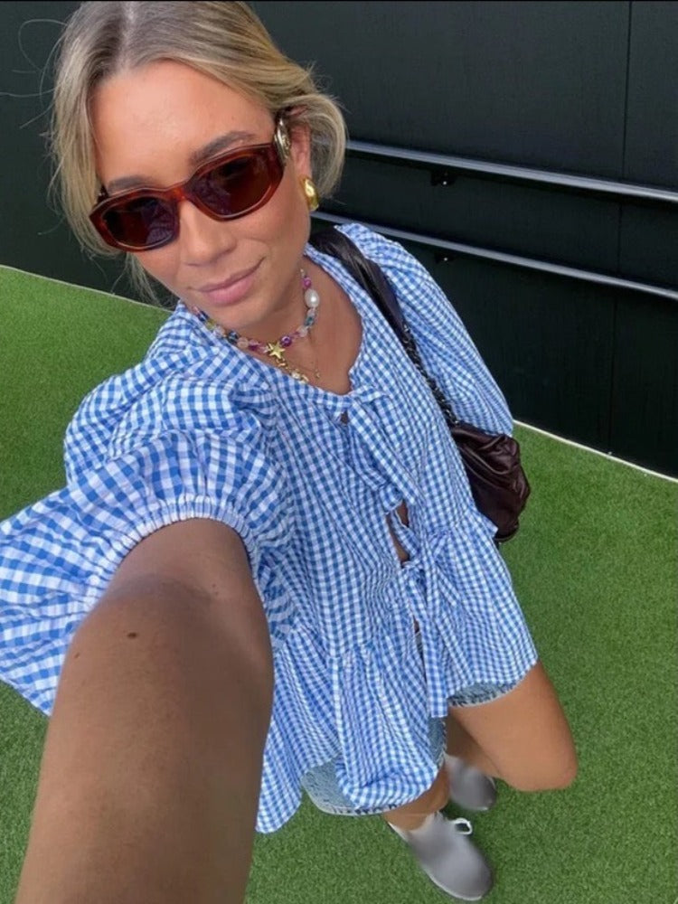 Marta – Bluse mit Streifen
