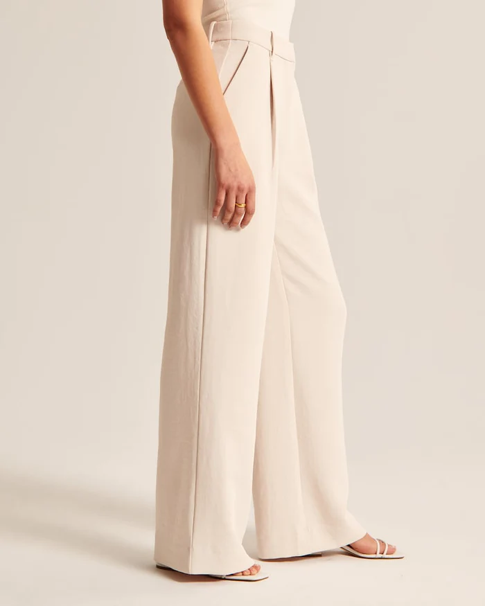 Amelia - Moderne Hose mit weitem Bein