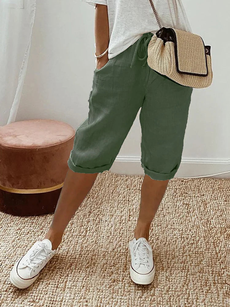 Nila – Kordelzug Sommer-Shorts