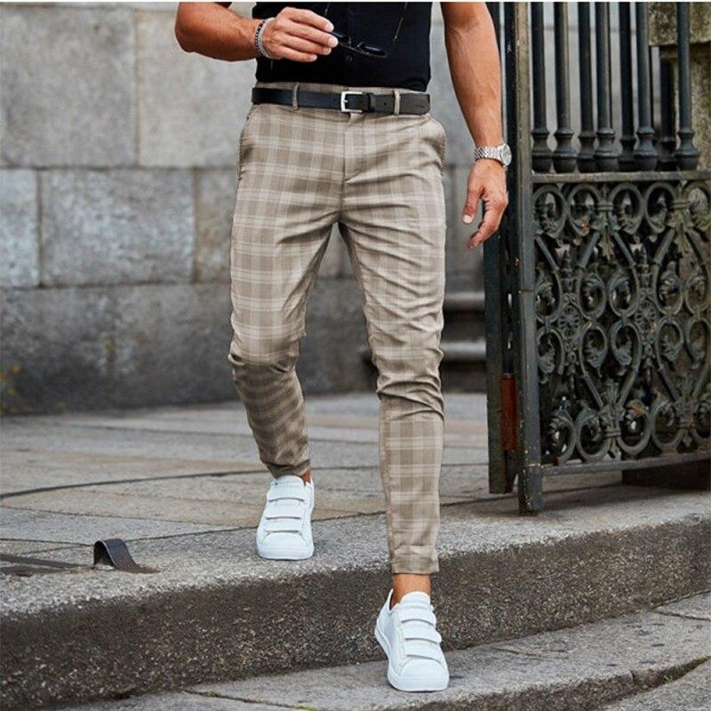 Felix – Stylische karierte Chinohose für Männer