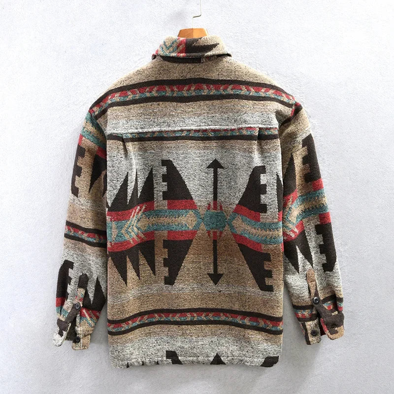 Leon – Azteken-Jacke im Hemdenstil