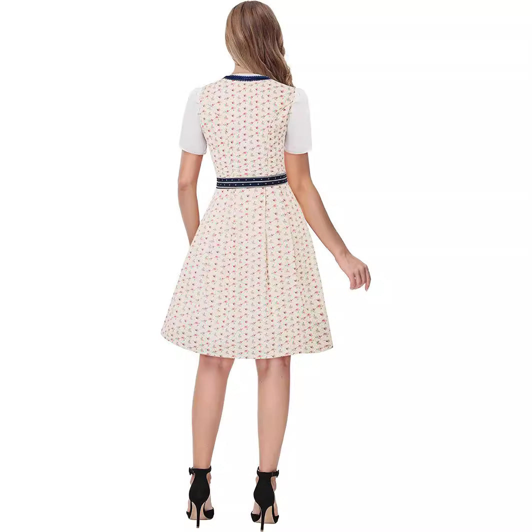 Haven - Damen Schickes Blaues Dirndl für das Oktoberfest