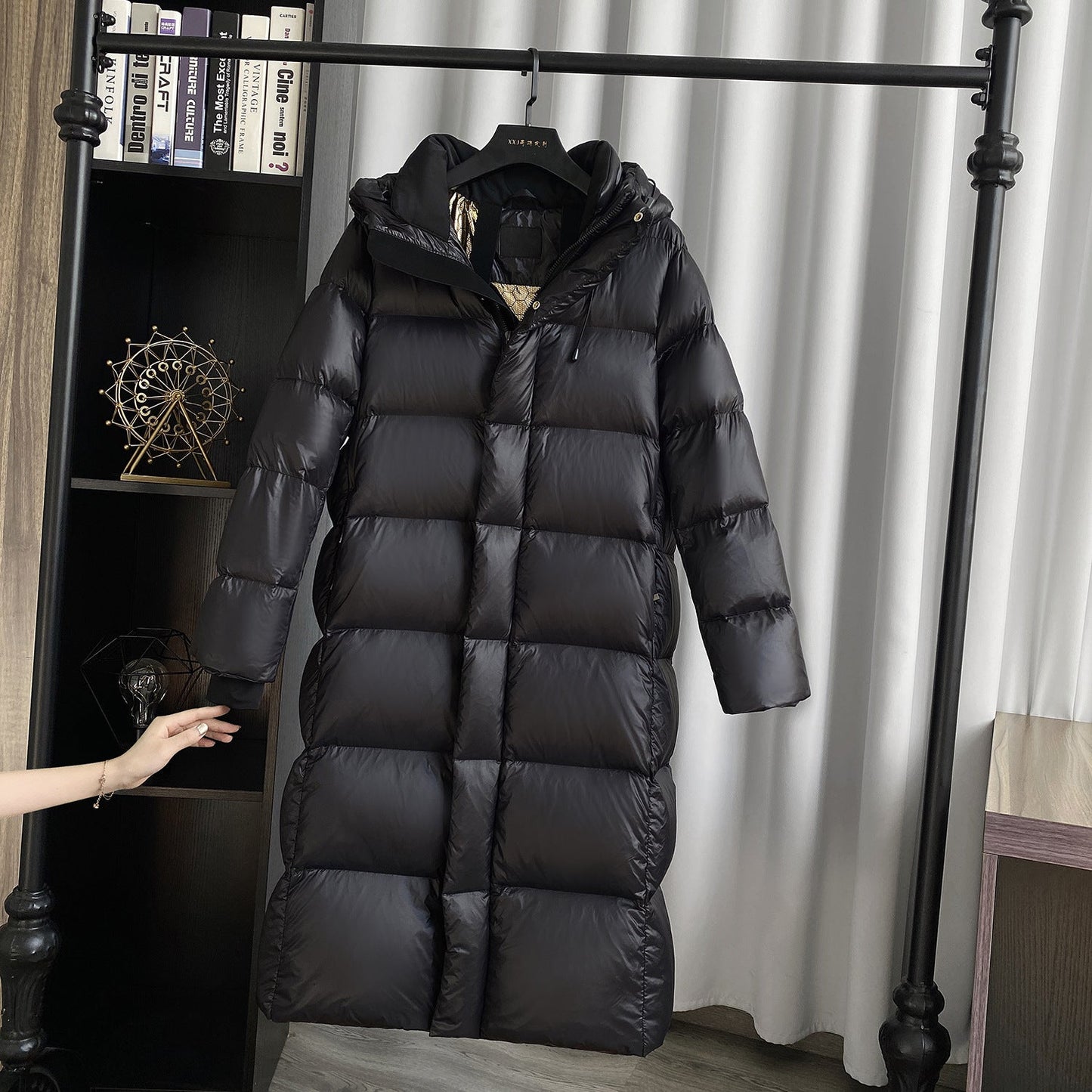 Irene – Langer Daunenmantel für den Winter