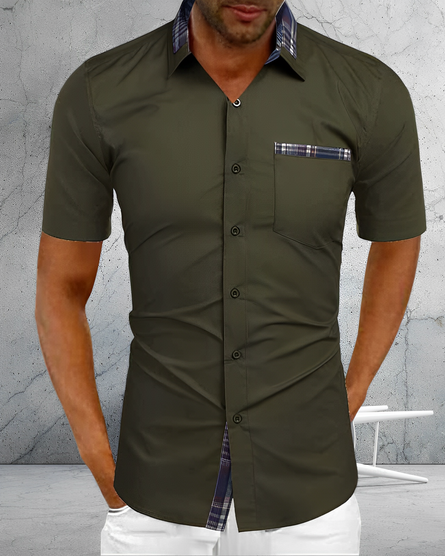 Theo – Herren-T-Shirt mit kurzen Ärmeln