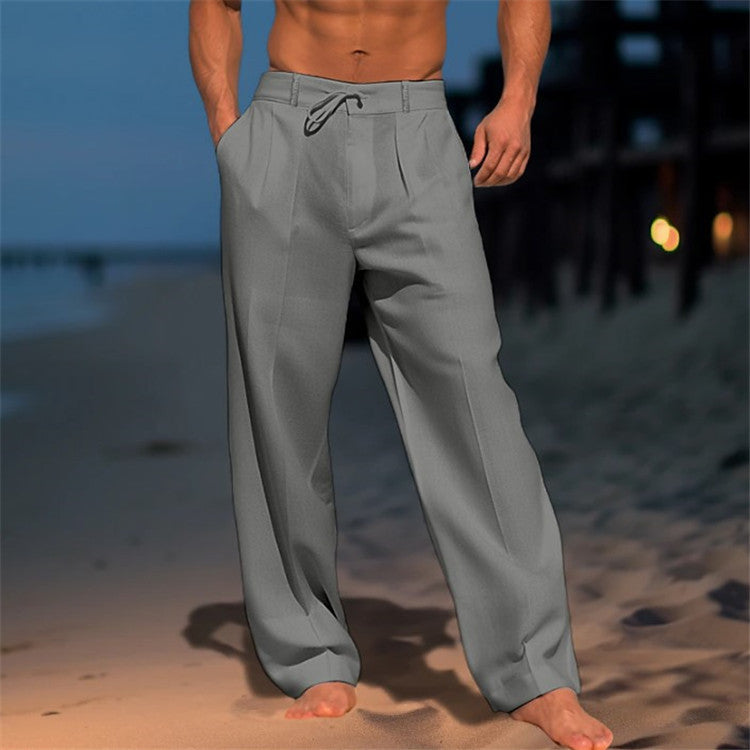 Justine - Herren Leinenhose mit Zugband
