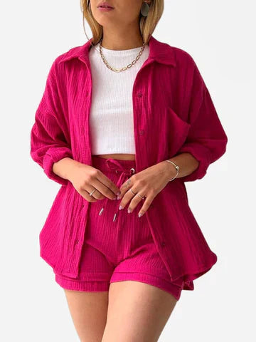 Torvi - Damen Baumwollanzug im modernen Stil