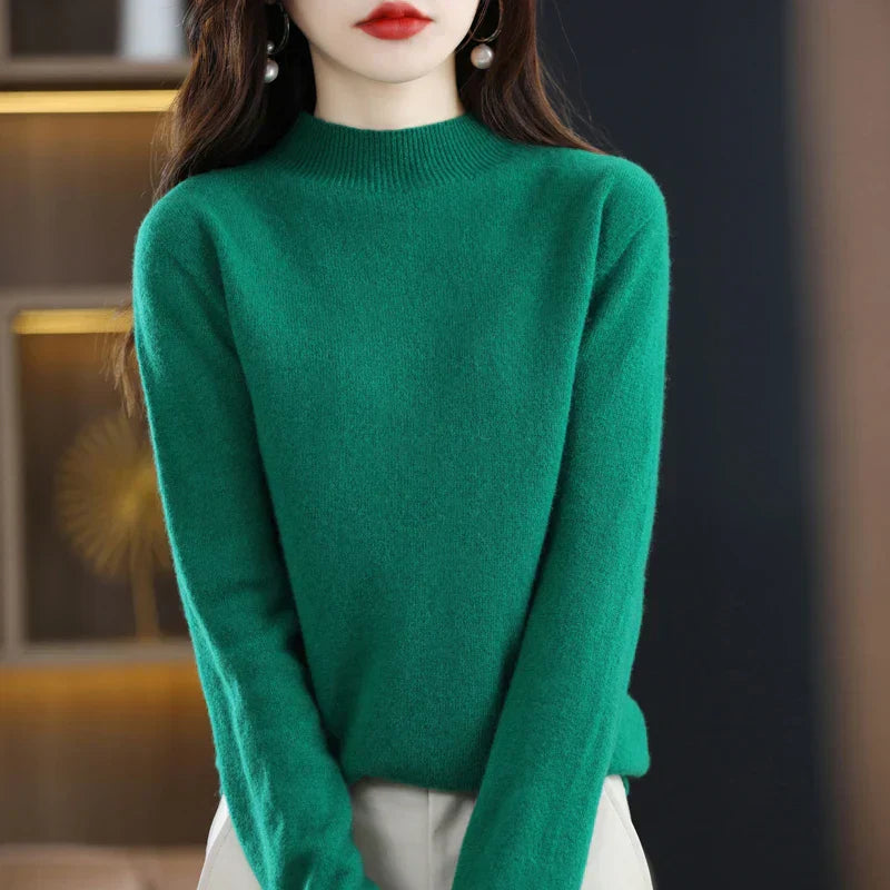 Carlotta – Eleganter Pullover mit Zopfmuster