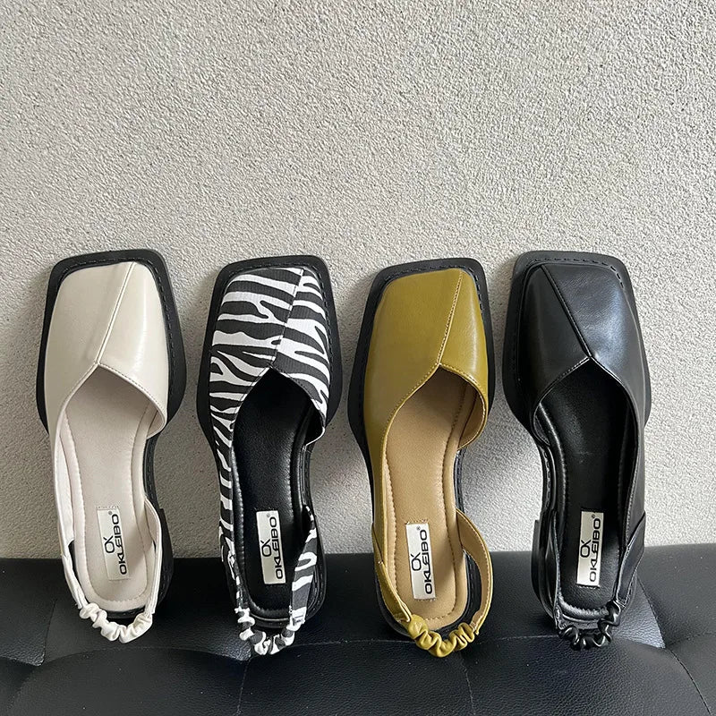 Camille - Slingback-Sandalen im städtischen Stil