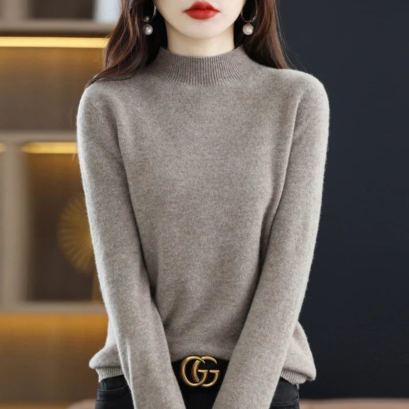 Carlotta – Eleganter Pullover mit Zopfmuster