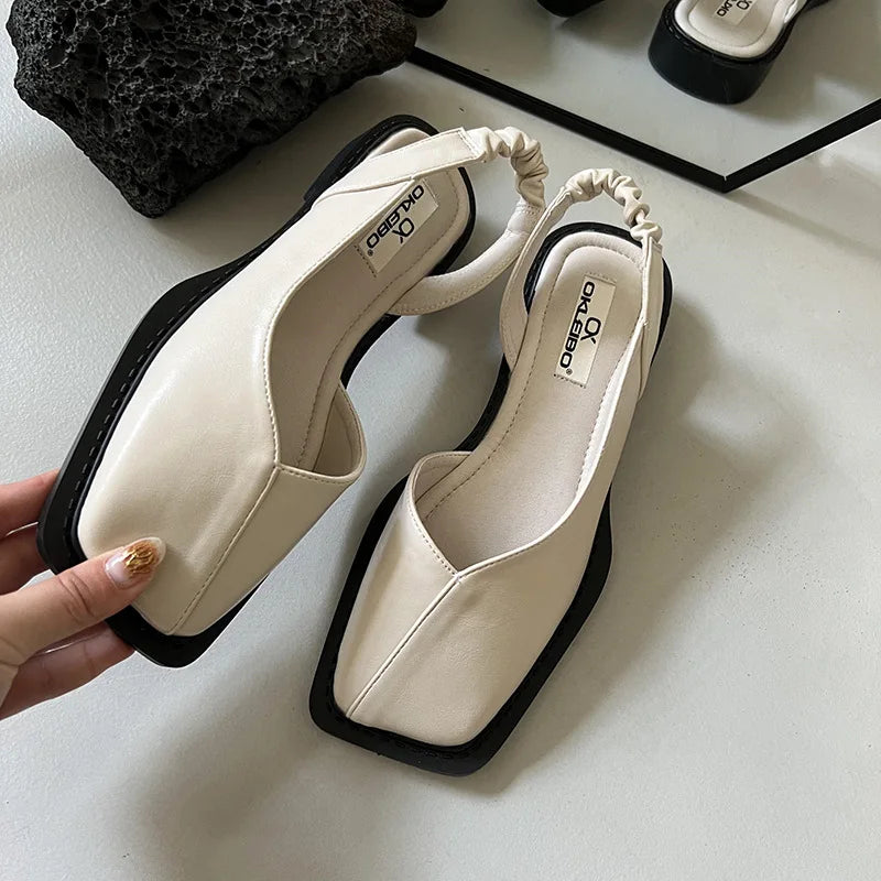 Camille - Slingback-Sandalen im städtischen Stil