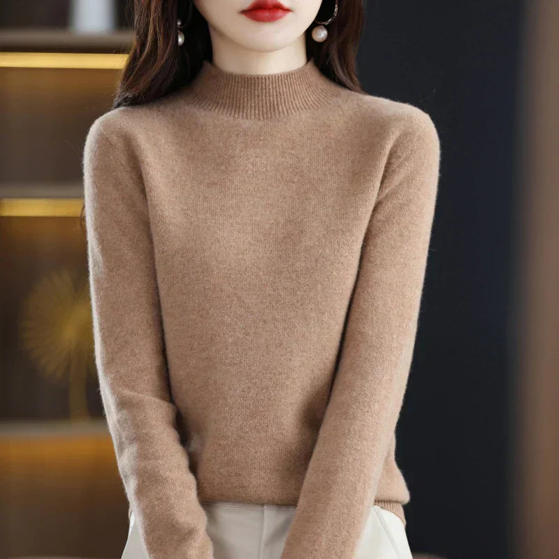Carlotta – Eleganter Pullover mit Zopfmuster