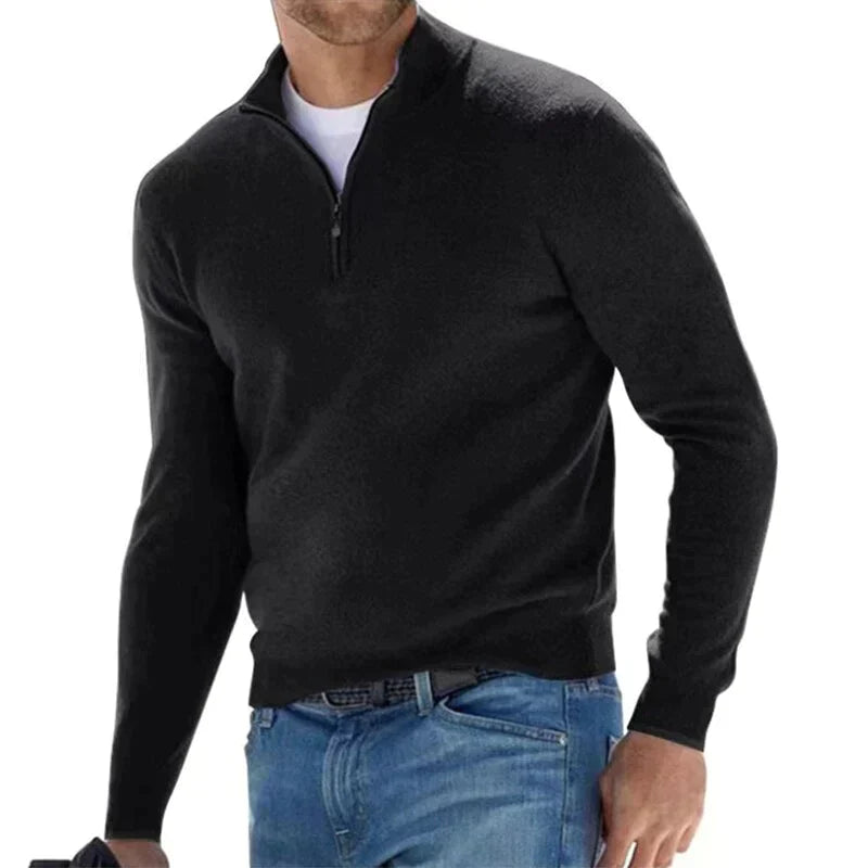 Agustín - Schicker Reißverschluss-Pullover für Herren