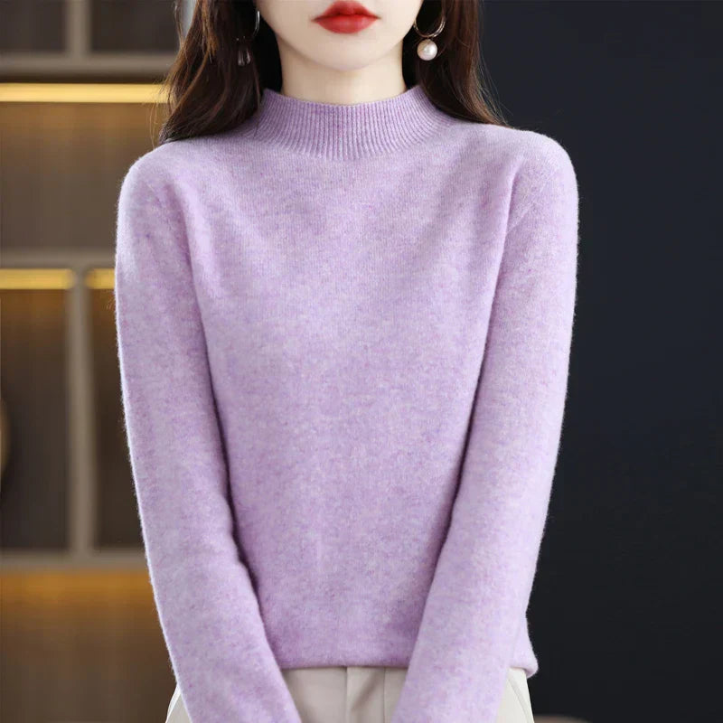 Carlotta – Eleganter Pullover mit Zopfmuster