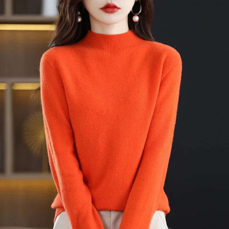 Carlotta – Eleganter Pullover mit Zopfmuster