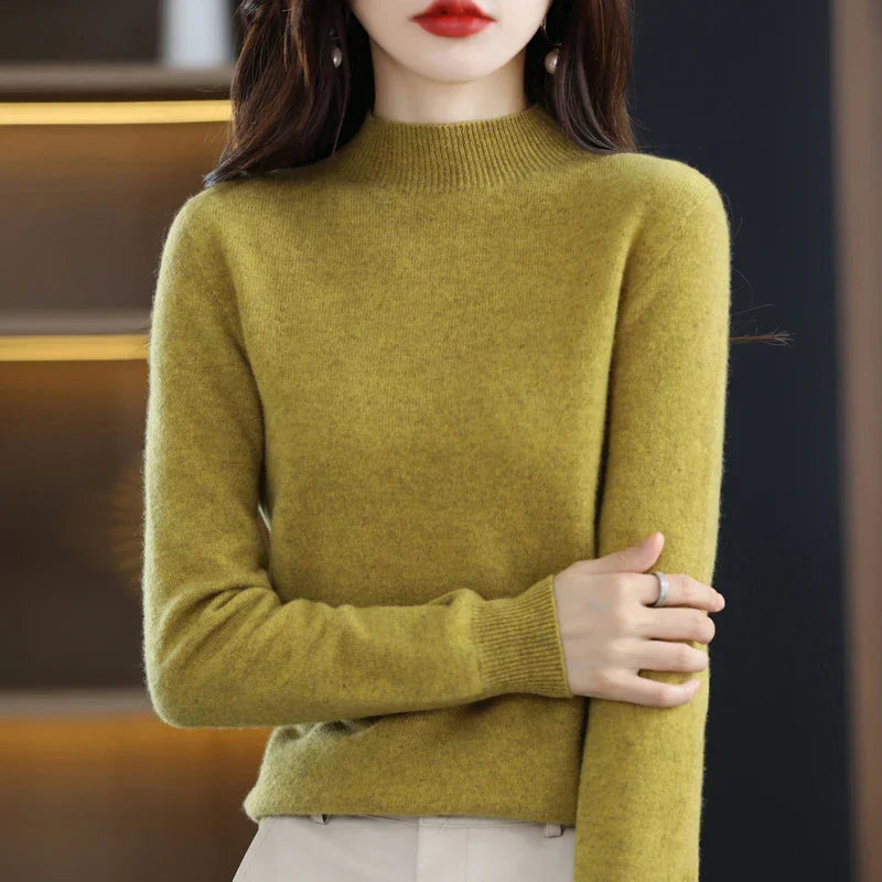 Carlotta – Eleganter Pullover mit Zopfmuster