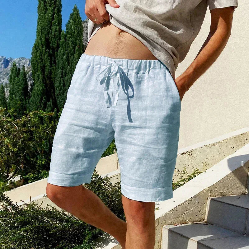 Earl - Leichte Sommerhose aus Leinen für Männer