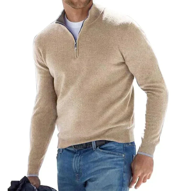 Agustín - Schicker Reißverschluss-Pullover für Herren
