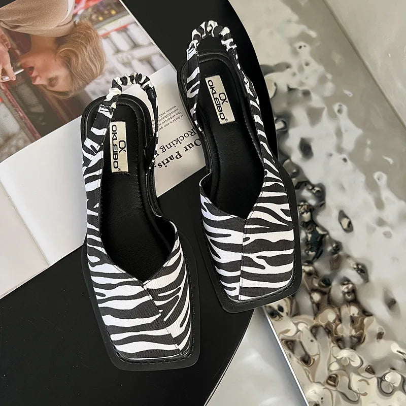 Camille - Slingback-Sandalen im städtischen Stil