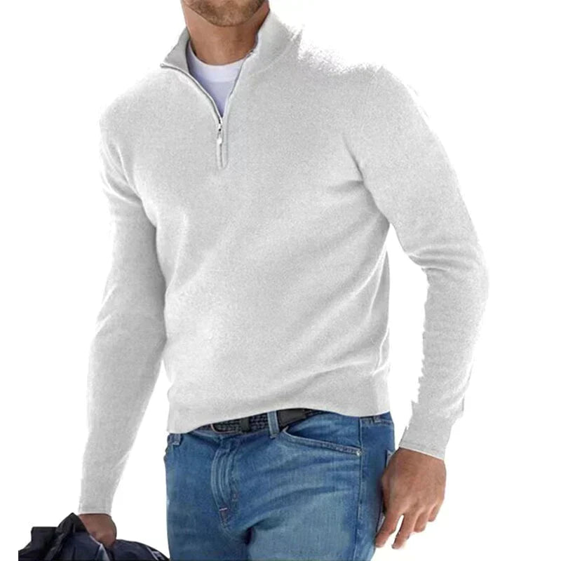 Agustín - Schicker Reißverschluss-Pullover für Herren