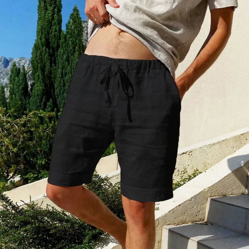 Earl - Leichte Sommerhose aus Leinen für Männer