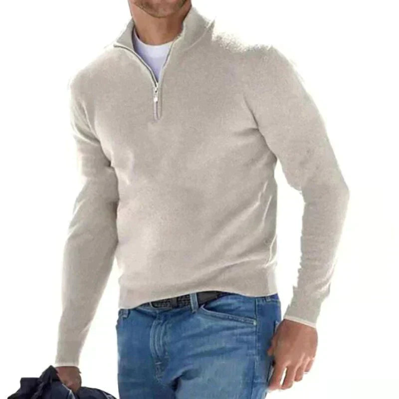 Agustín - Schicker Reißverschluss-Pullover für Herren