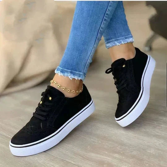 Alda - Damen-Schnürschuhe mit Unterstützung
