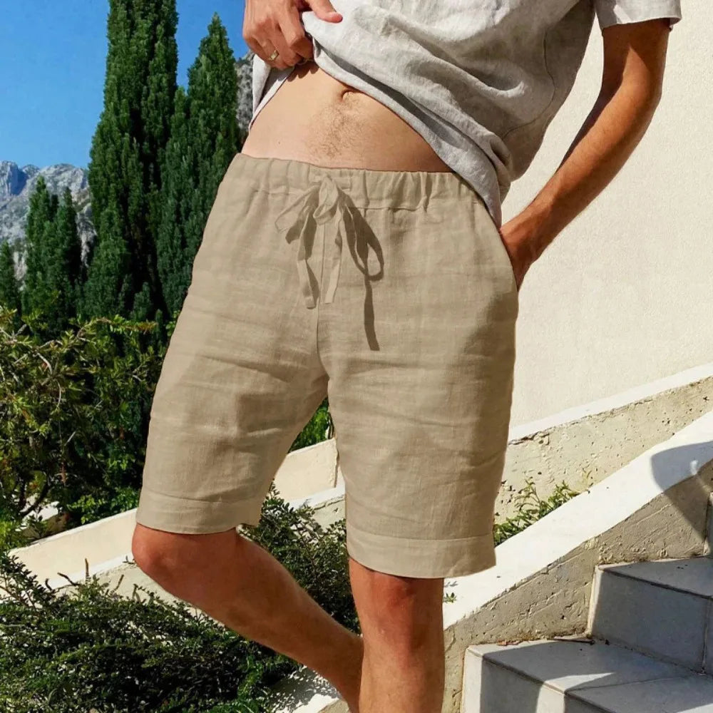 Earl - Leichte Sommerhose aus Leinen für Männer