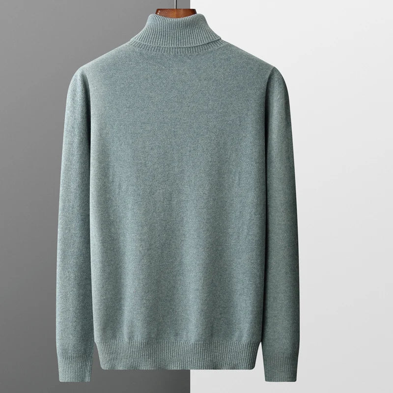 Adam - Traditioneller Merino-Rollkragenpullover