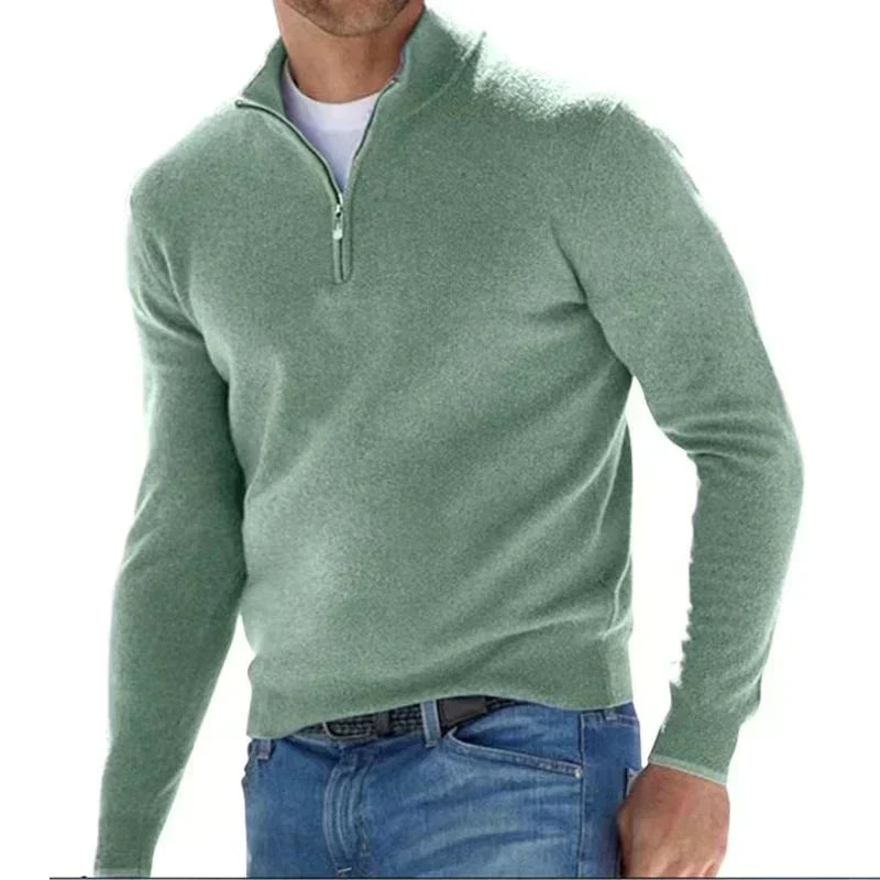 Agustín - Schicker Reißverschluss-Pullover für Herren