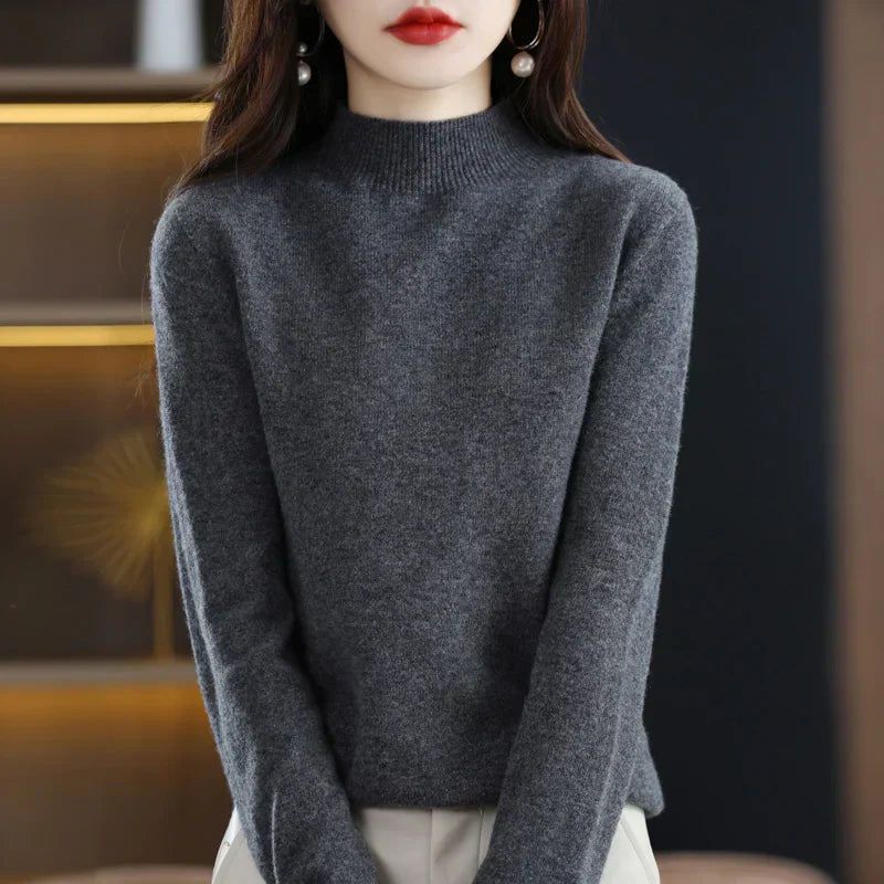 Carlotta – Eleganter Pullover mit Zopfmuster