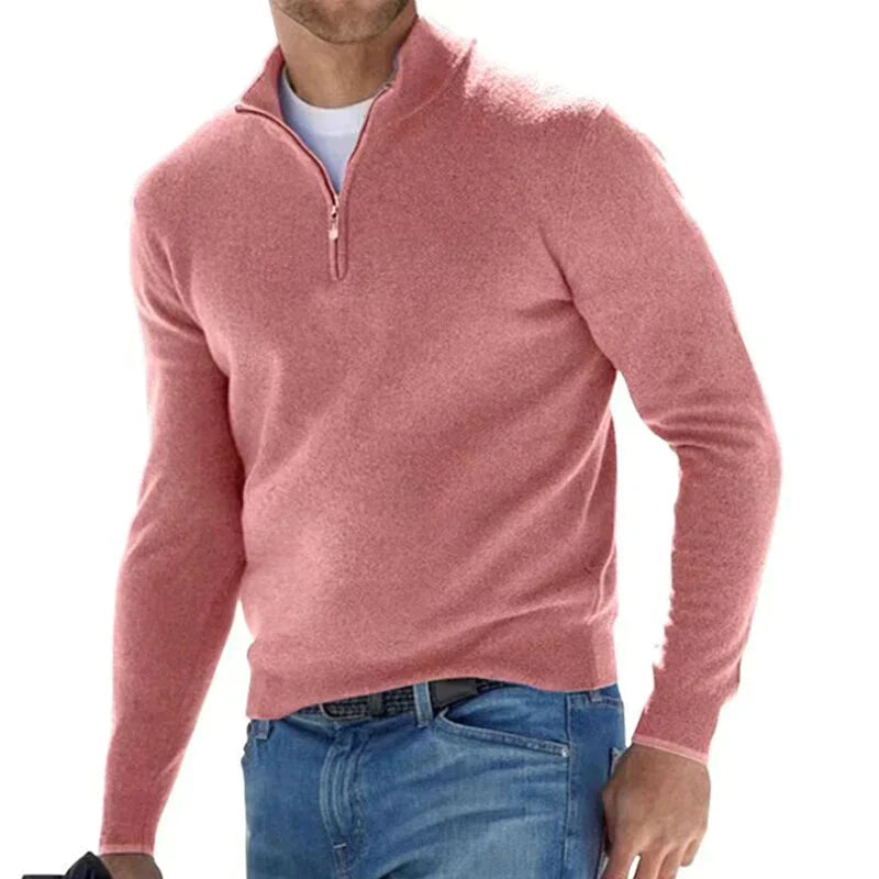 Agustín - Schicker Reißverschluss-Pullover für Herren