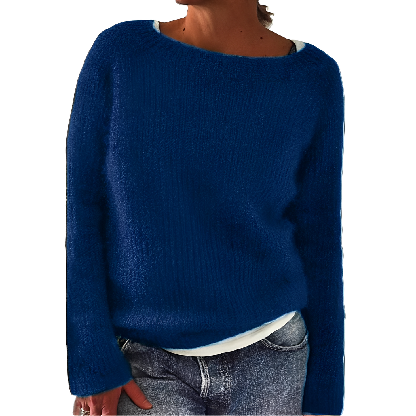Angelia - Gemütlicher, warmer Damenpullover aus weichem Gestrick
