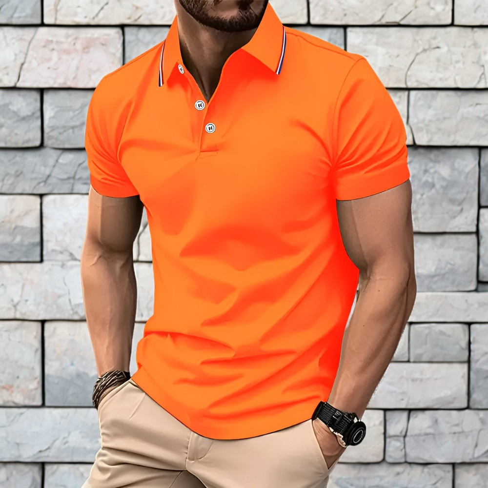 Crosby - Bequemes Kurzarm-Poloshirt für Herren