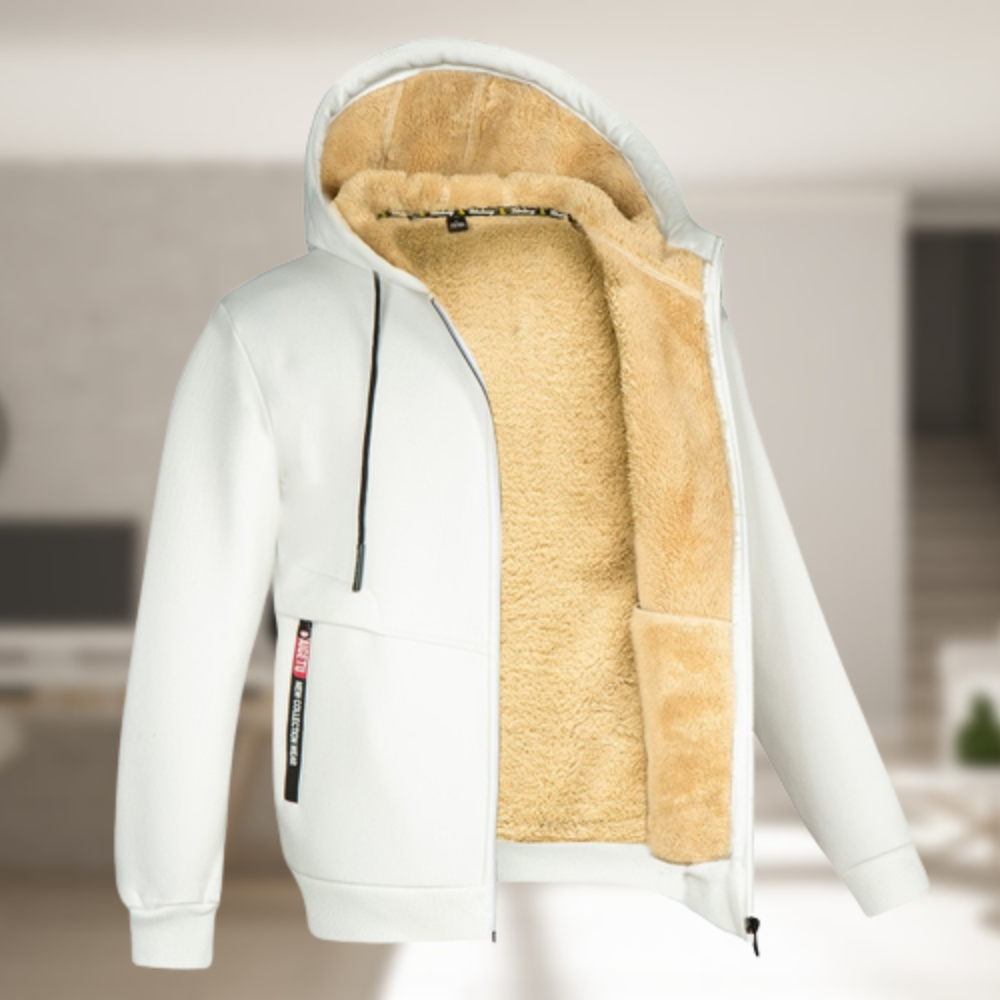 Andrew – Wintermantel mit Fleecekapuze