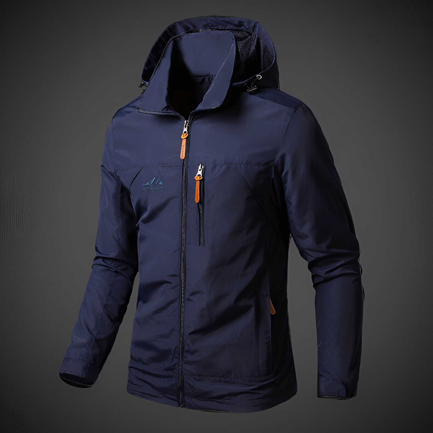 Dalton - Weite, wasserdichte Herren-Regenjacke